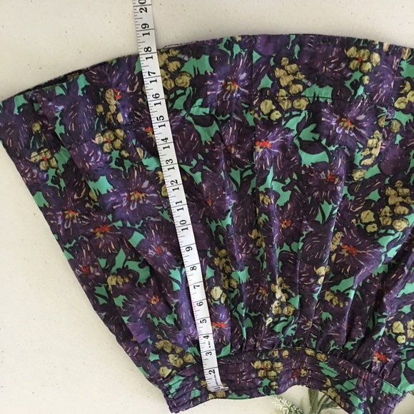 J. Crew mini A line floral summer pocket skirt 4 - Picture 3 of 4